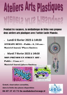 Atelier arts plastiques